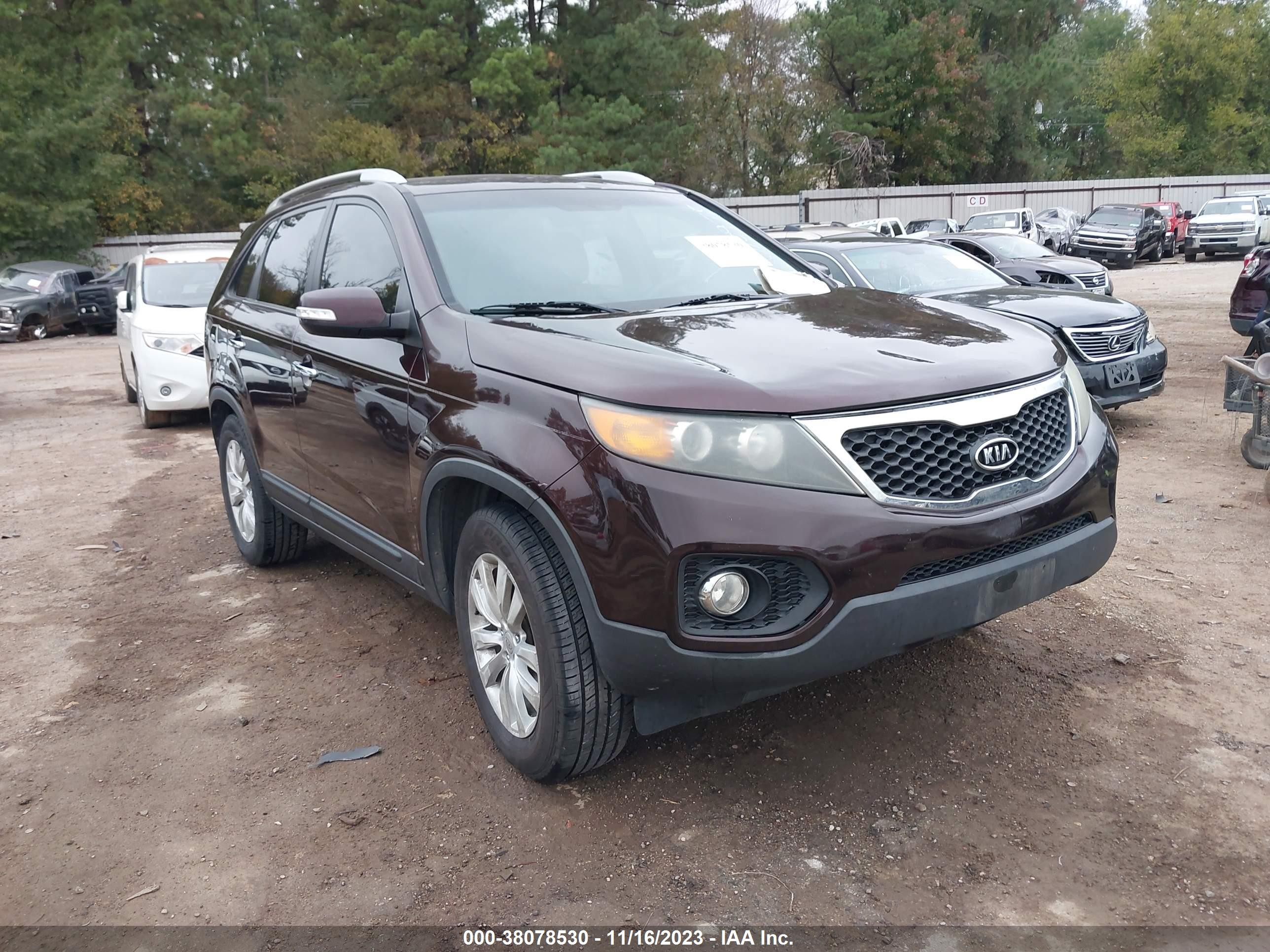 KIA SORENTO 2011 5xyku4a26bg070975