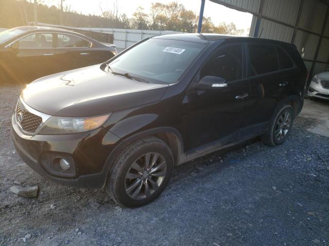 KIA SORENTO EX 2011 5xyku4a27bg017072