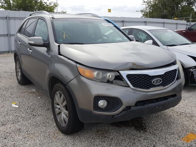 KIA SORENTO EX 2011 5xyku4a27bg026709