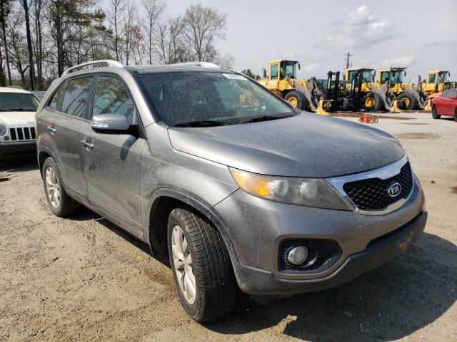 KIA SORENTO EX 2011 5xyku4a28bg047357