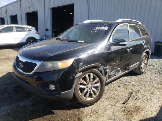 KIA SORENTO EX 2011 5xyku4a28bg051540