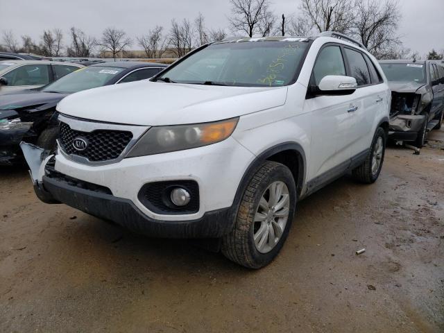 KIA SORENTO EX 2011 5xyku4a28bg074994