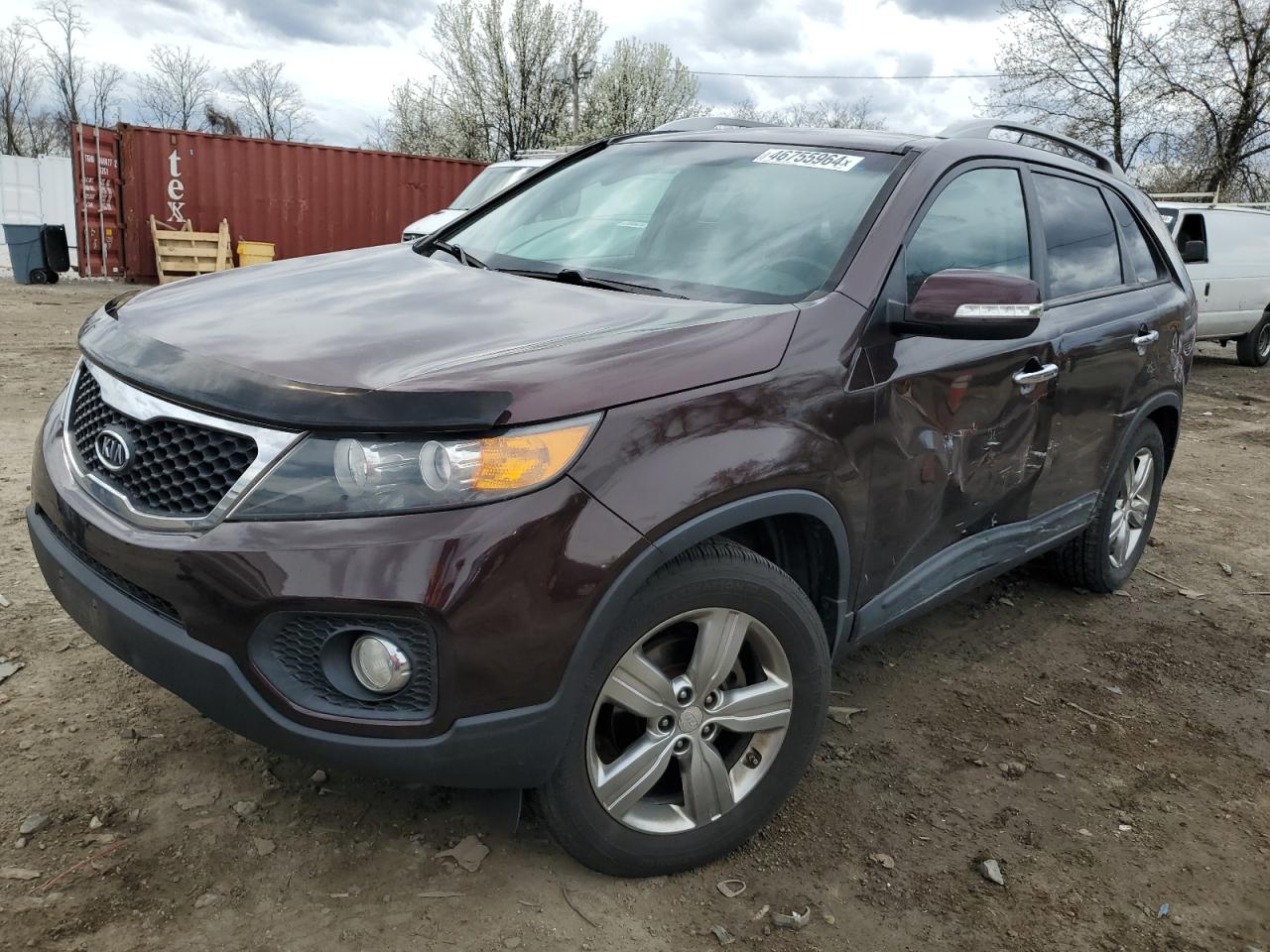 KIA SORENTO 2013 5xyku4a28dg398630