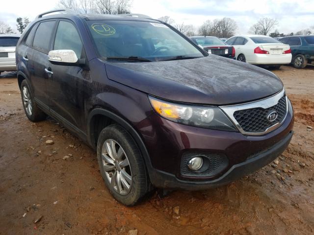 KIA SORENTO EX 2011 5xyku4a29bg115777