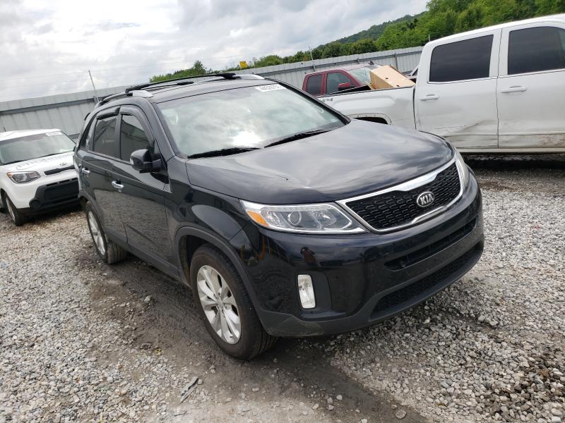 KIA SORENTO EX 2014 5xyku4a70eg496757