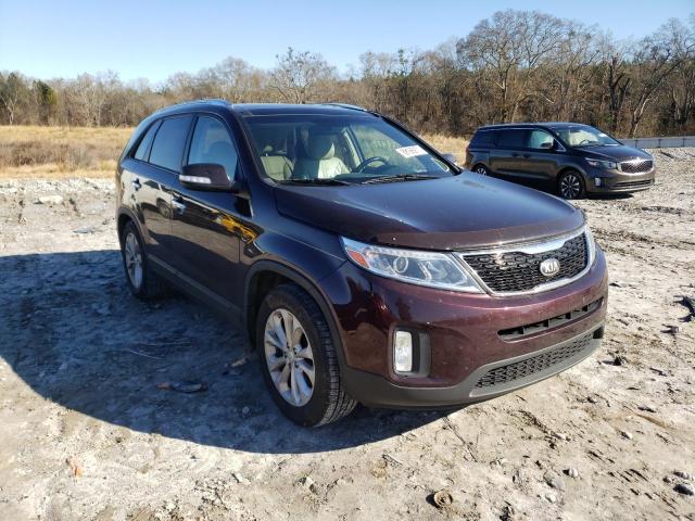 KIA SORENTO EX 2014 5xyku4a71eg497769