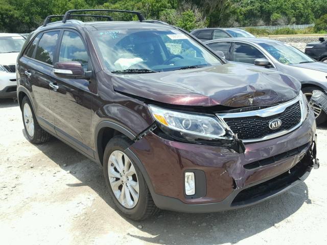 KIA SORENTO EX 2014 5xyku4a71eg519172