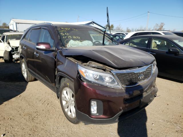 KIA SORENTO EX 2014 5xyku4a72eg534795