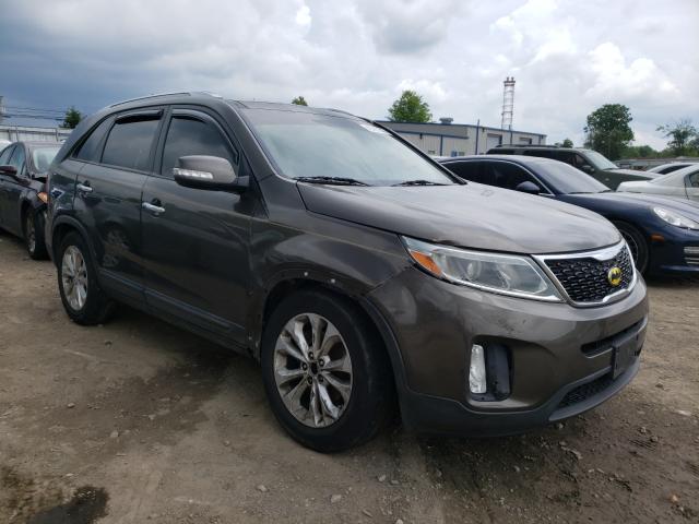 KIA SORENTO EX 2014 5xyku4a73eg430087