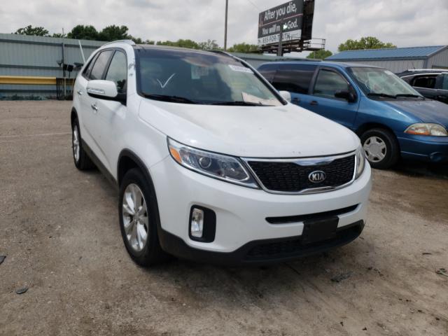 KIA SORENTO EX 2014 5xyku4a73eg492685