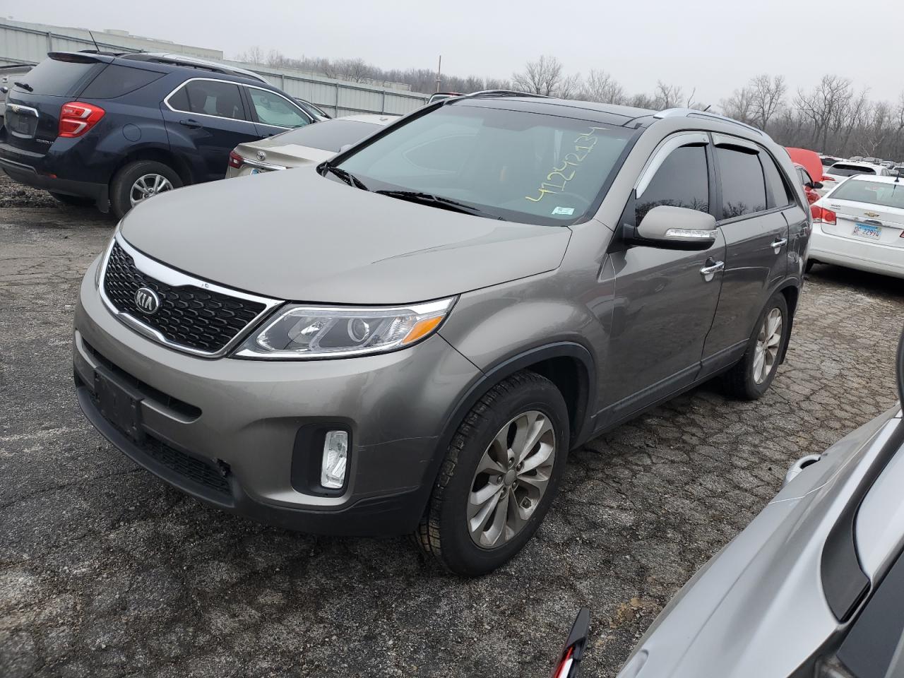 KIA SORENTO 2014 5xyku4a74eg446377