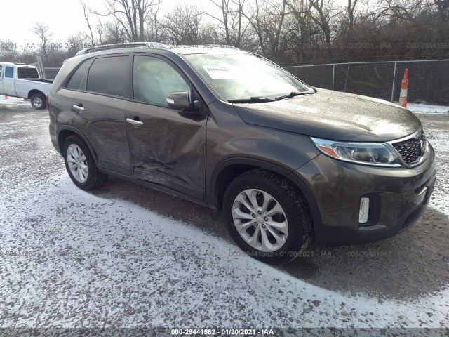 KIA SORENTO 2015 5xyku4a74fg549235