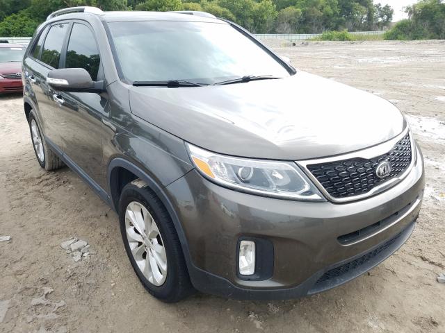 KIA SORENTO EX 2014 5xyku4a75eg435095