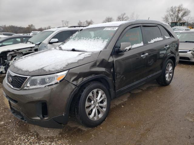 KIA SORENTO EX 2014 5xyku4a75eg475094