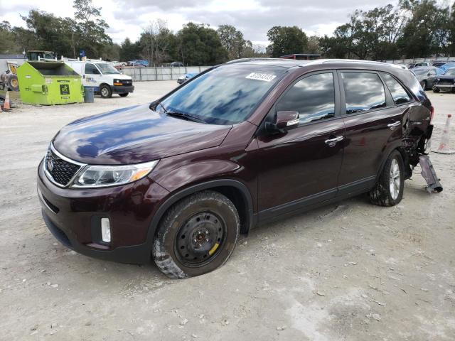 KIA SORENTO EX 2014 5xyku4a75eg530305