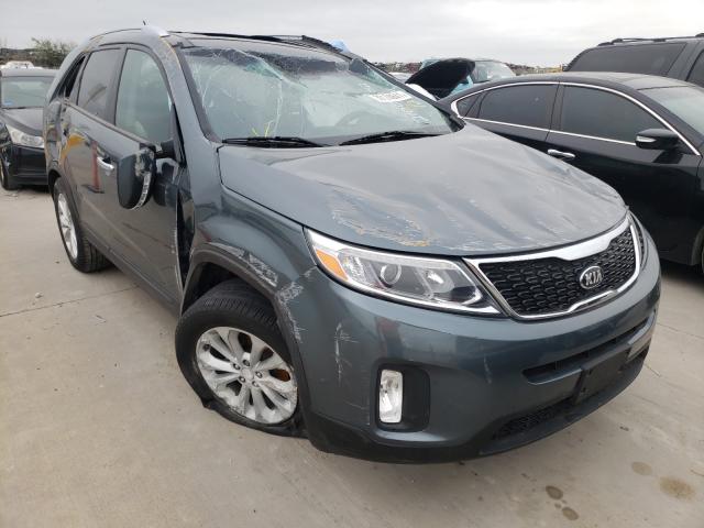 KIA SORENTO EX 2014 5xyku4a76eg497959