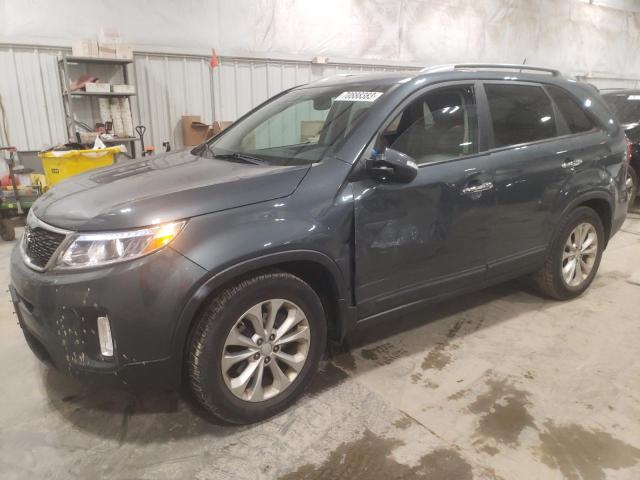 KIA SORENTO EX 2014 5xyku4a77eg531021