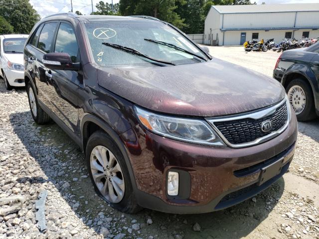 KIA SORENTO EX 2014 5xyku4a77eg538163