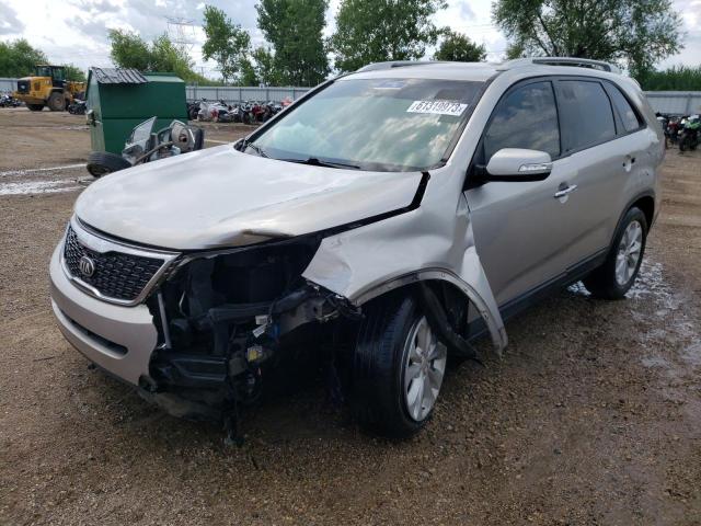 KIA SORENTO EX 2014 5xyku4a78eg434507