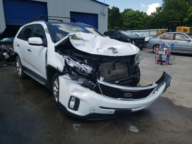 KIA SORENTO EX 2014 5xyku4a78eg481407