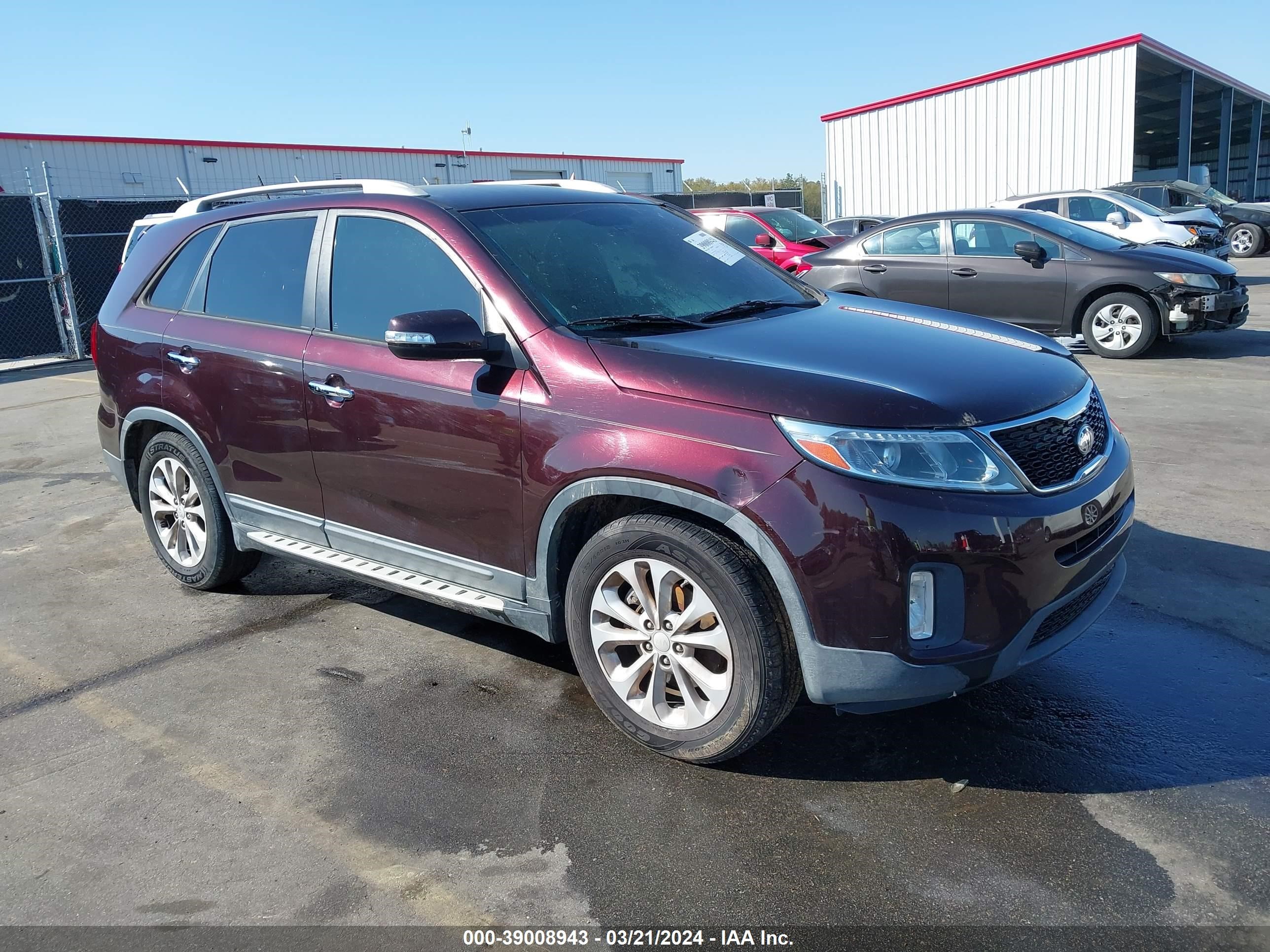 KIA SORENTO 2014 5xyku4a78eg513448