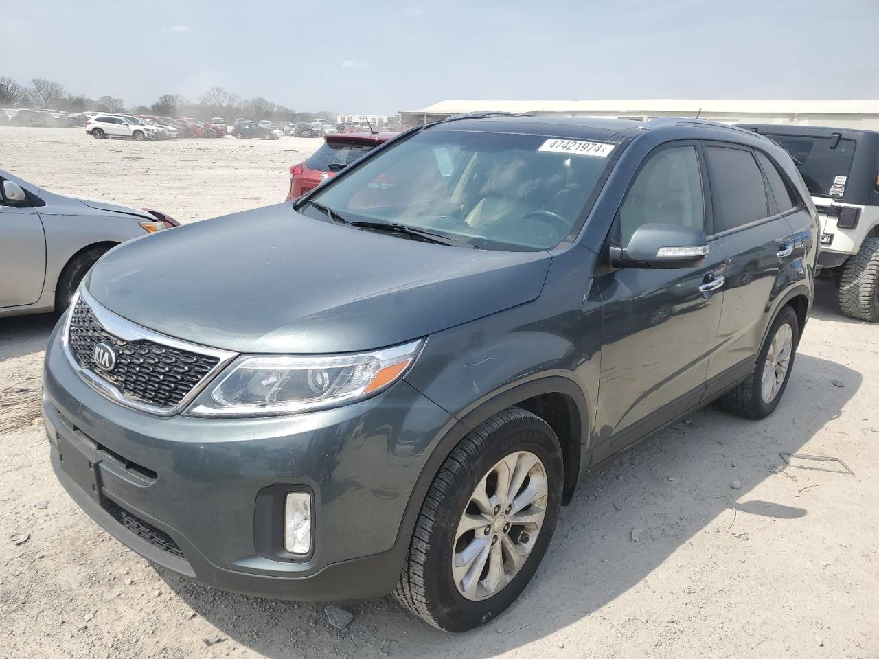 KIA SORENTO 2014 5xyku4a79eg510803