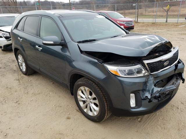 KIA SORENTO EX 2014 5xyku4a79eg512647