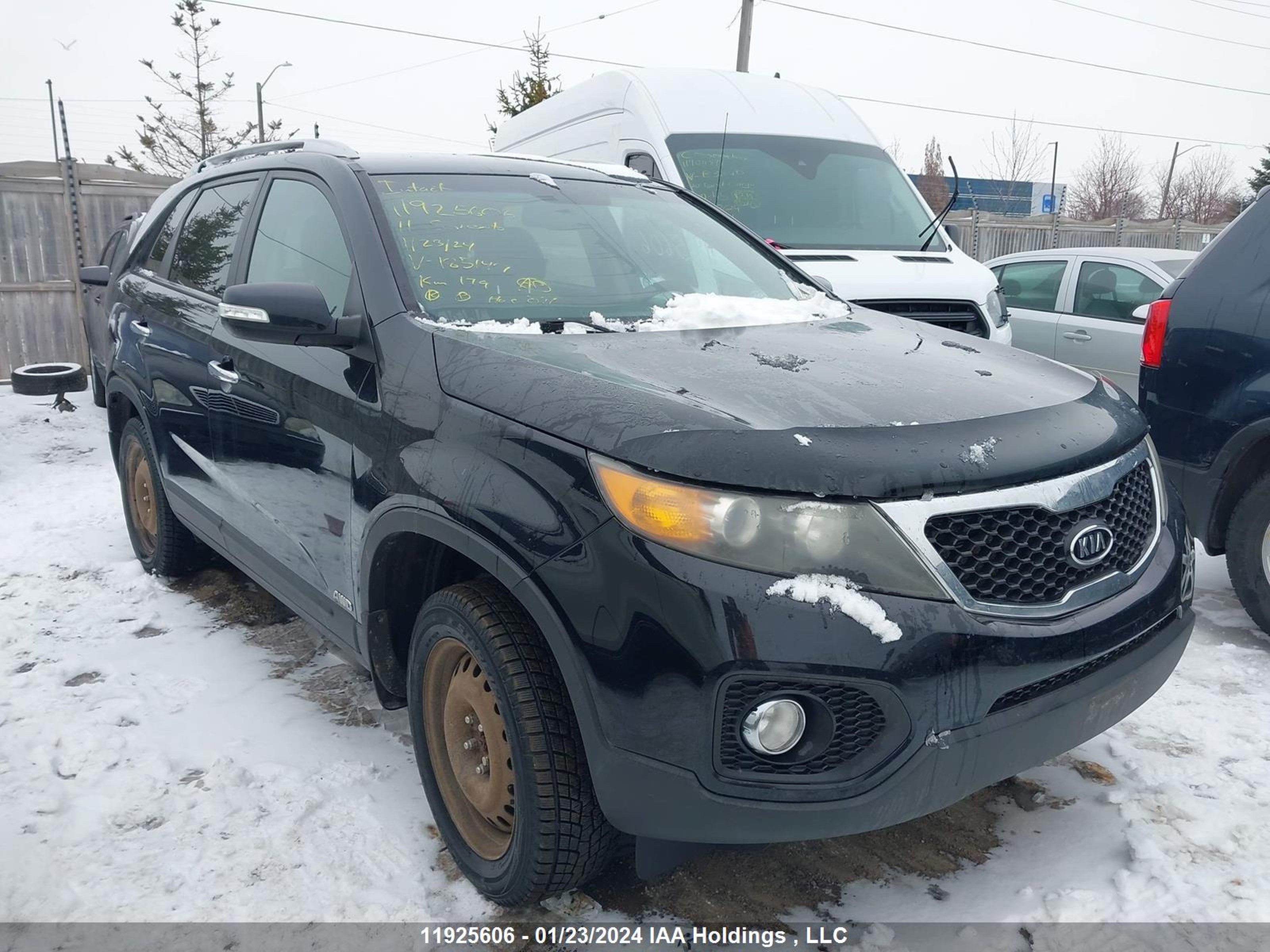 KIA SORENTO 2011 5xykuca15bg185147