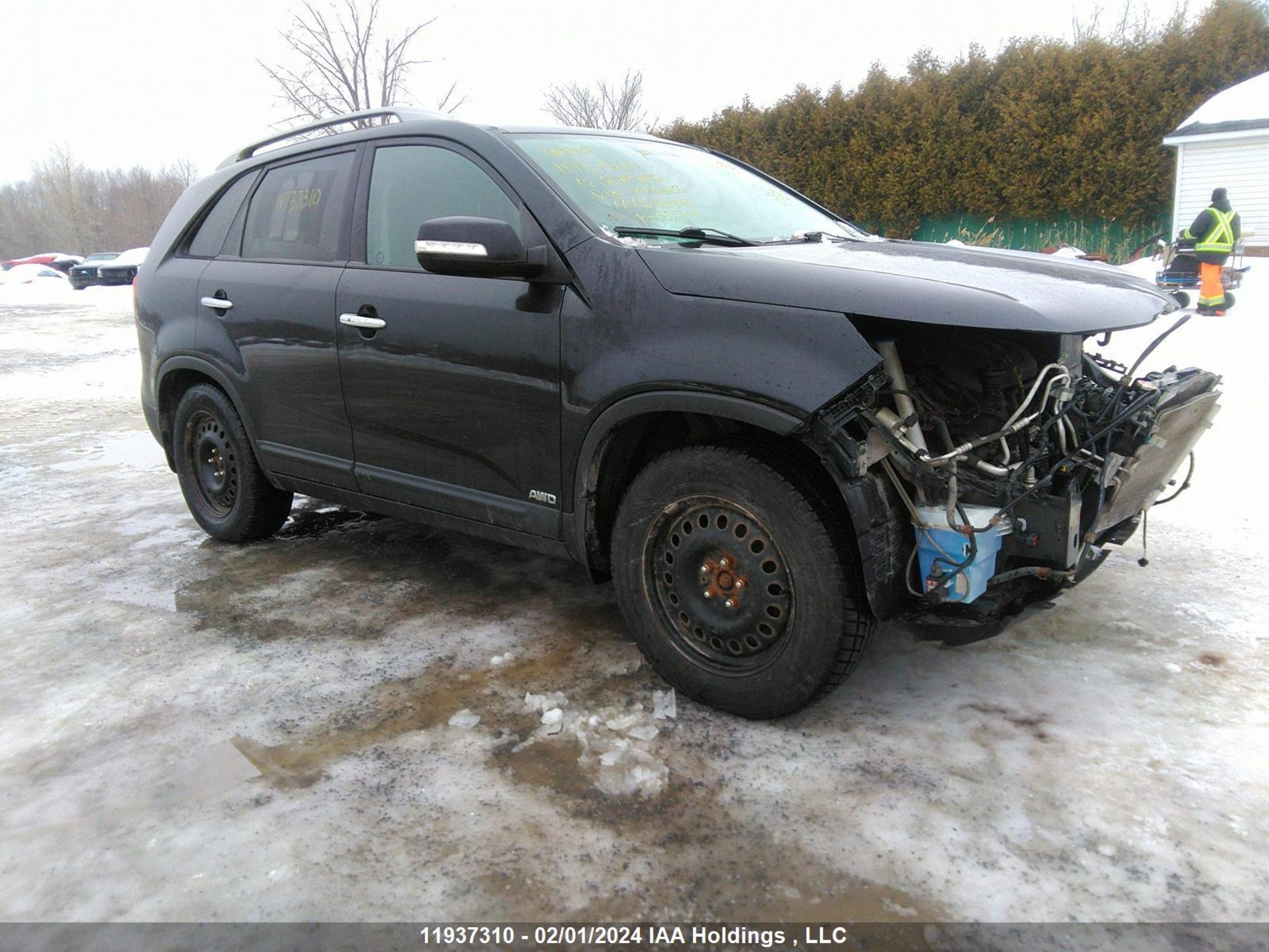 KIA SORENTO 2012 5xykuda20cg273622