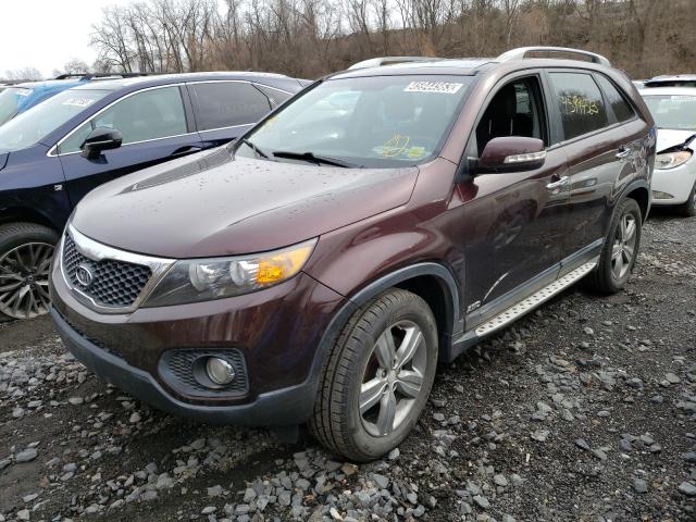 KIA SORENTO EX 2012 5xykuda20cg274866