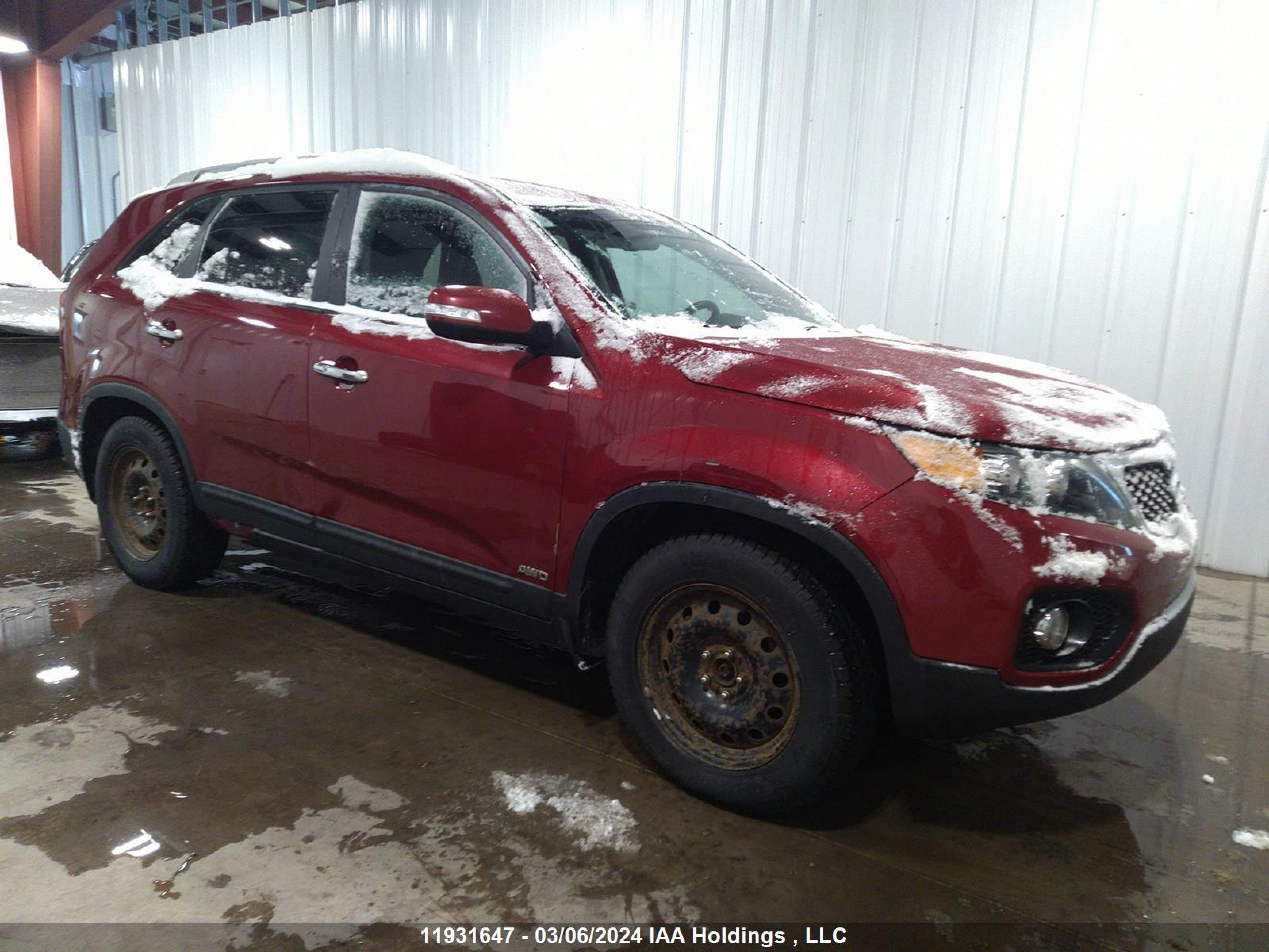 KIA SORENTO 2012 5xykuda21cg303601