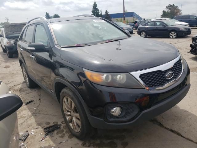 KIA SORENTO EX 2011 5xykuda22bg088874