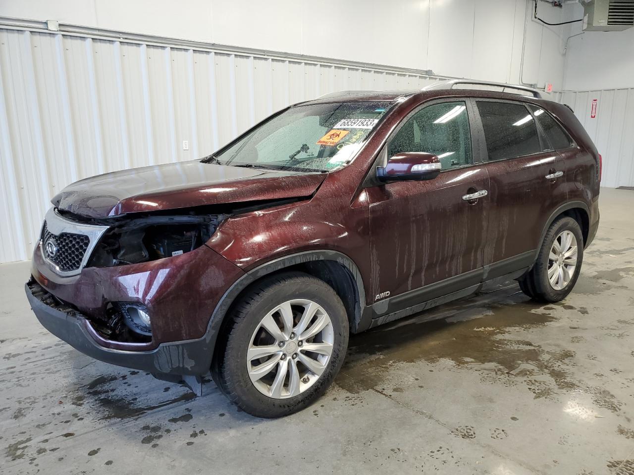 KIA SORENTO 2011 5xykuda22bg134719