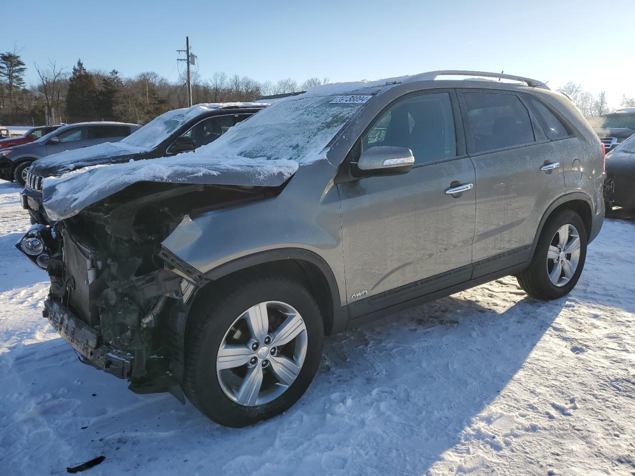 KIA SORENTO 2013 5xykuda22dg374243