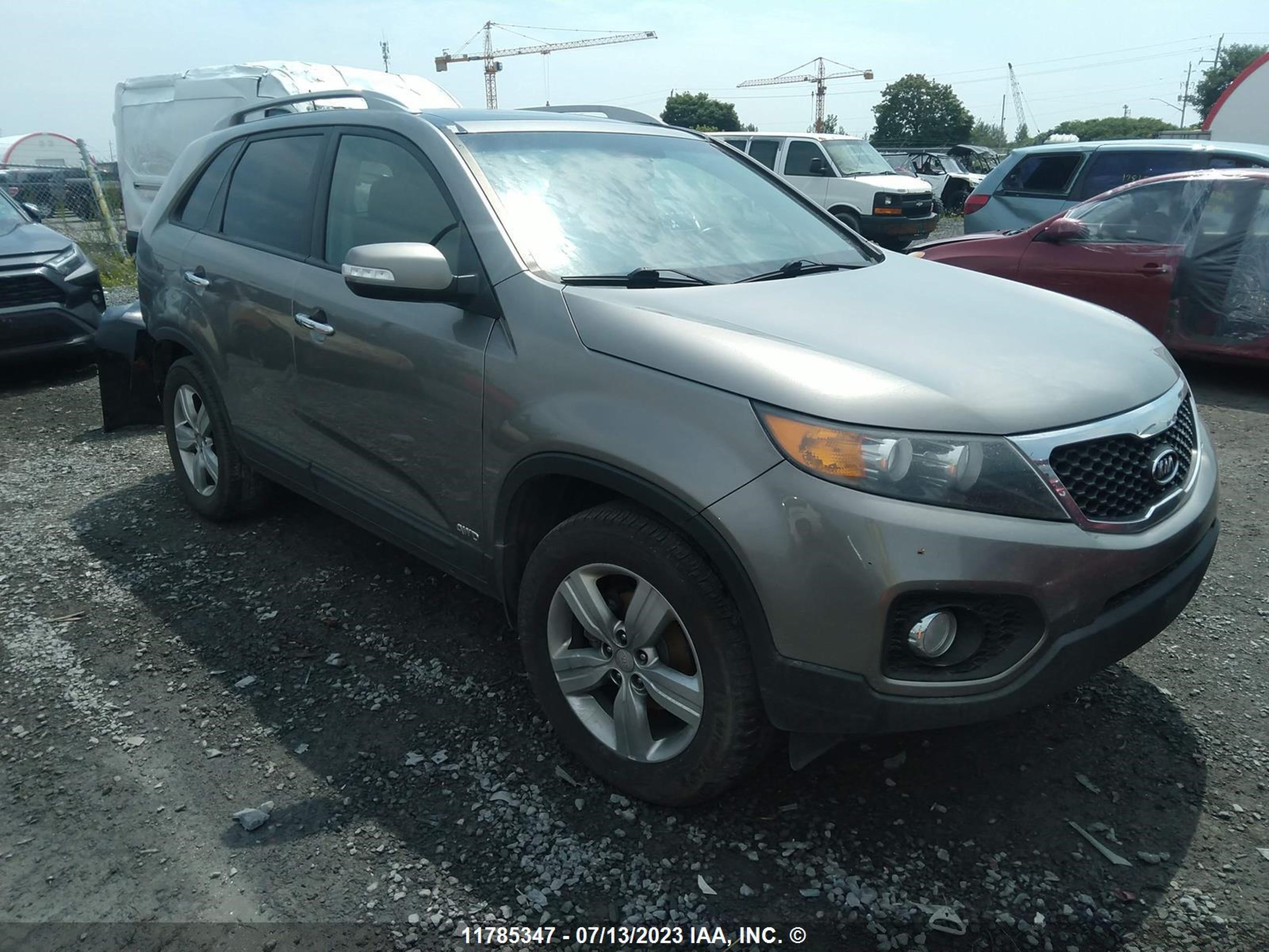 KIA SORENTO 2011 5xykuda25bg067758