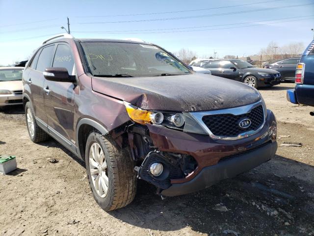 KIA SORENTO EX 2011 5xykuda25bg119583