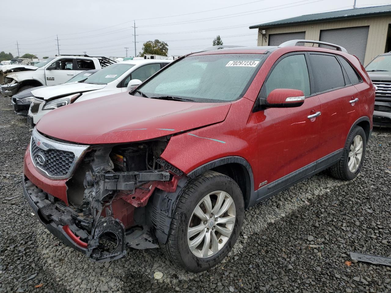 KIA SORENTO 2011 5xykuda27bg055093