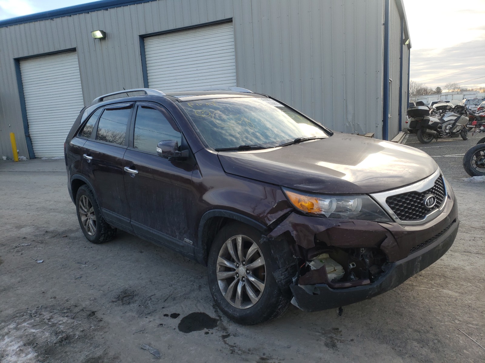 KIA SORENTO EX 2011 5xykuda28bg062294