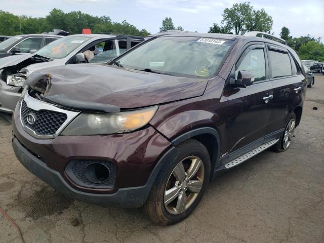 KIA SORENTO EX 2012 5xykuda28cg221106