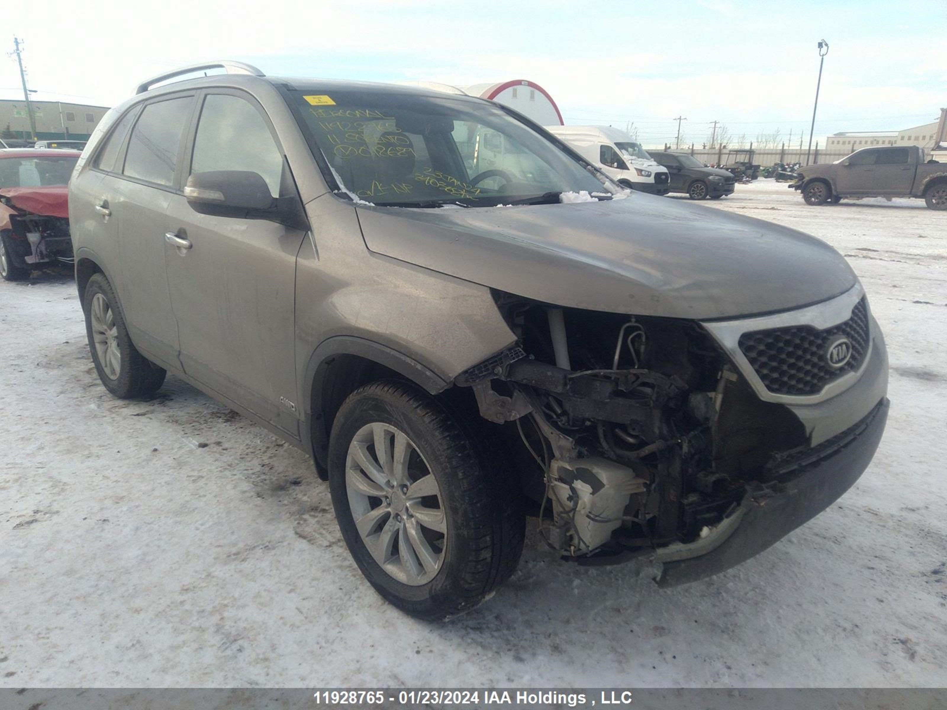 KIA SORENTO 2011 5xykuda29bg018689