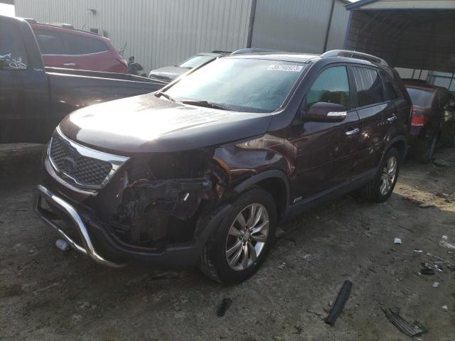 KIA SORENTO EX 2011 5xykuda29bg040000