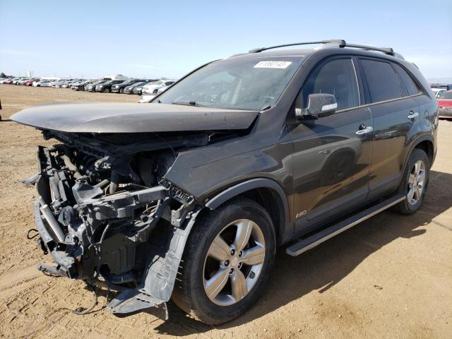 KIA SORENTO EX 2013 5xykuda60dg407677