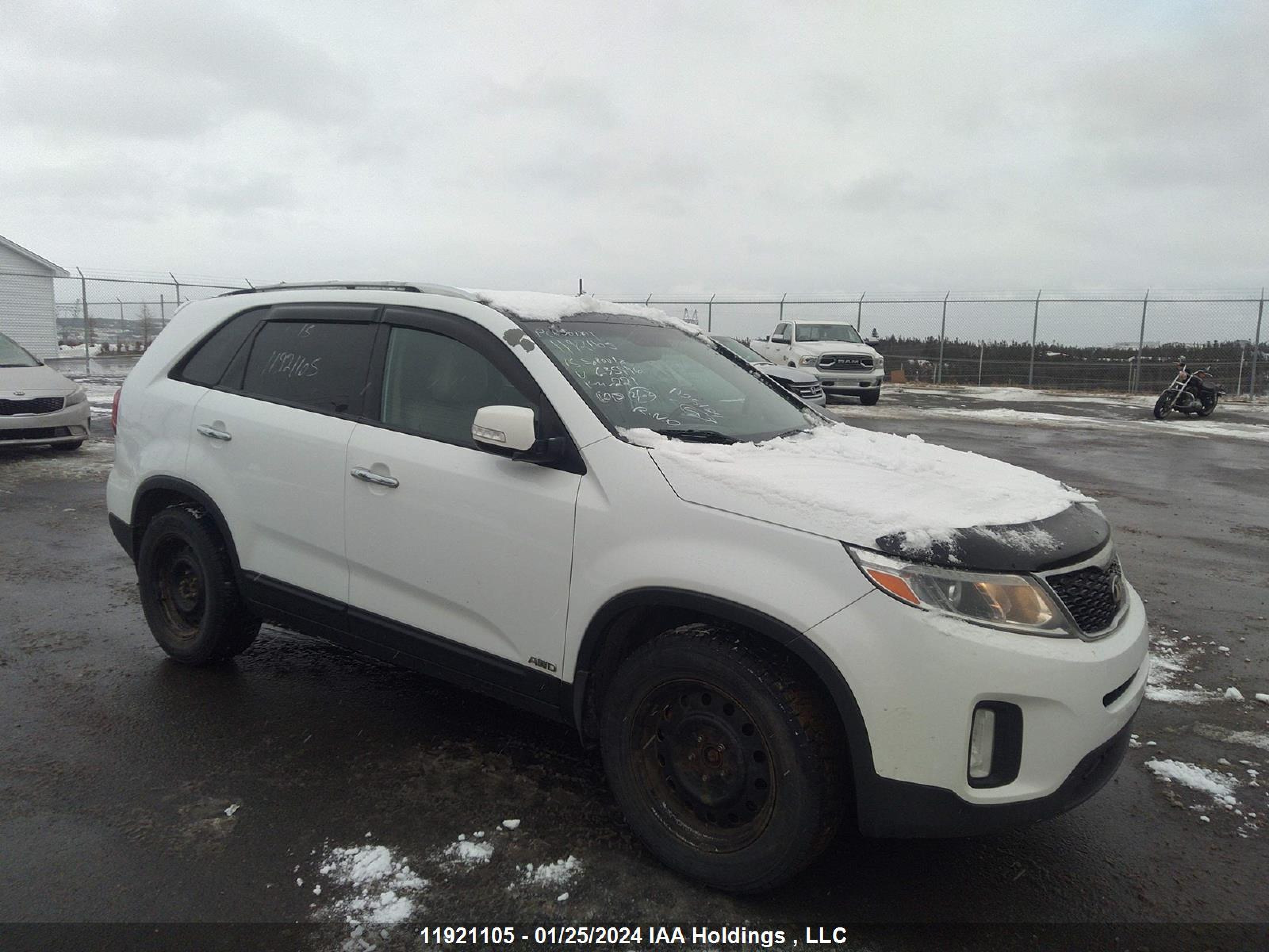 KIA SORENTO 2015 5xykuda70fg635996