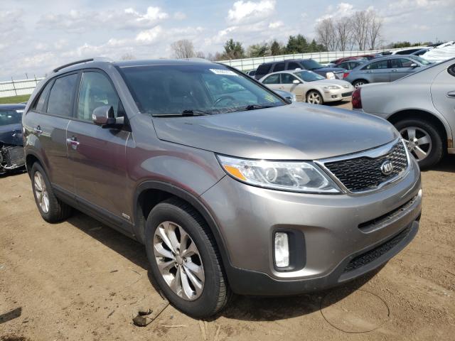 KIA SORENTO EX 2014 5xykuda71eg446952