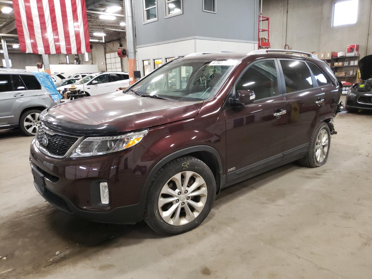 KIA SORENTO 2015 5xykuda76fg599330