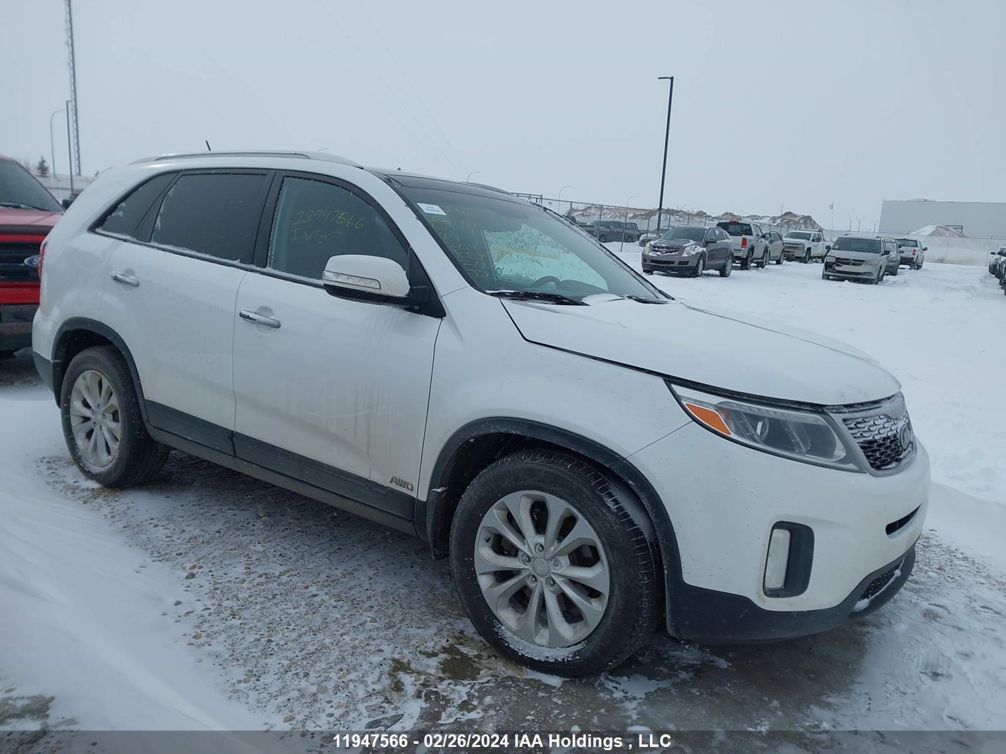 KIA SORENTO 2014 5xykuda78eg447015