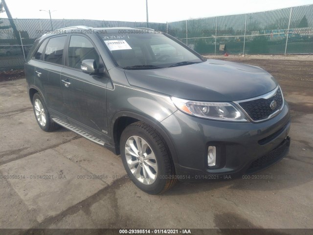 KIA SORENTO 2014 5xykuda7xeg433455