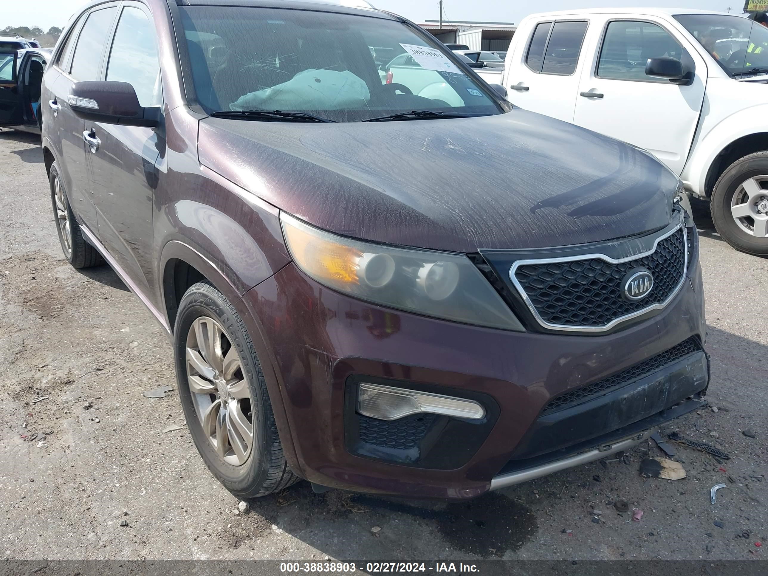 KIA SORENTO 2011 5xykw4a23bg106390