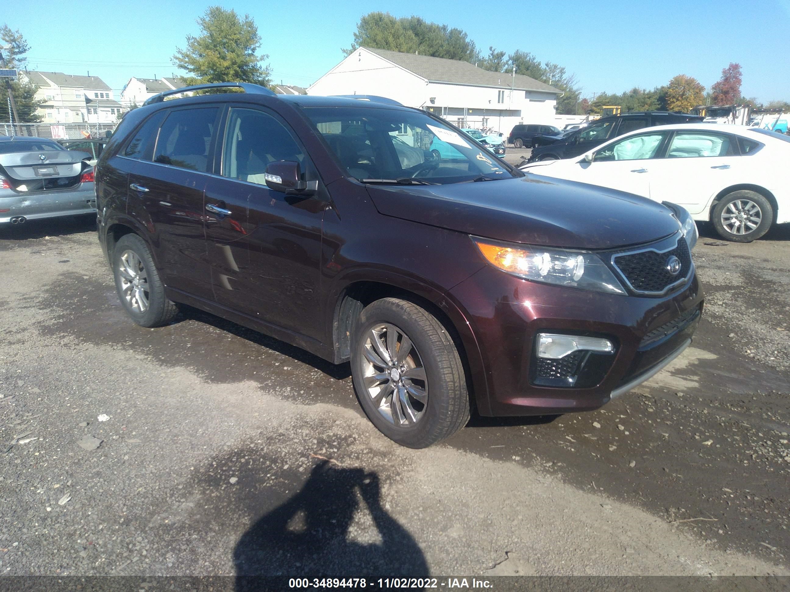 KIA SORENTO 2013 5xykw4a23dg379560