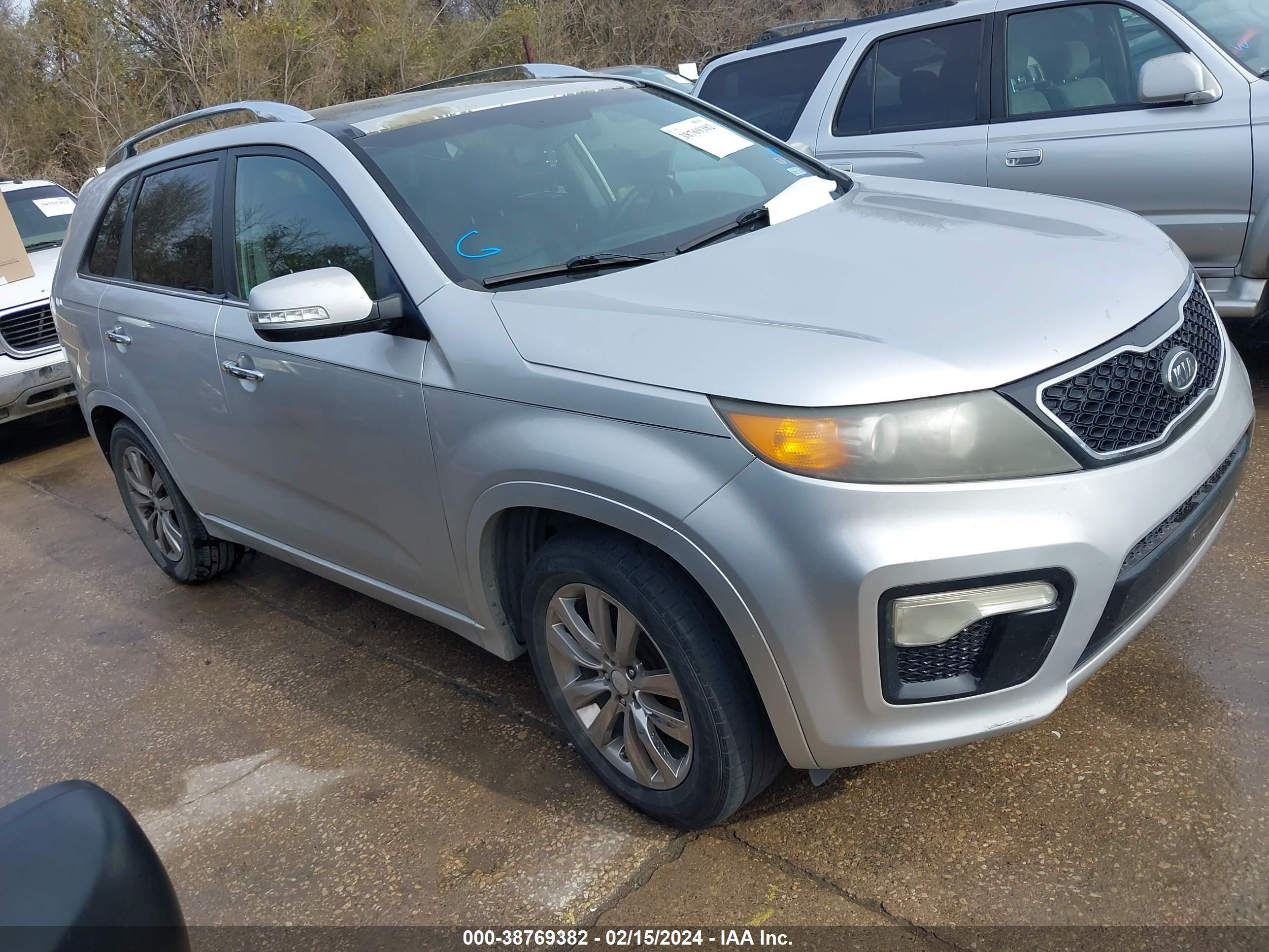 KIA SORENTO 2012 5xykw4a27cg304908